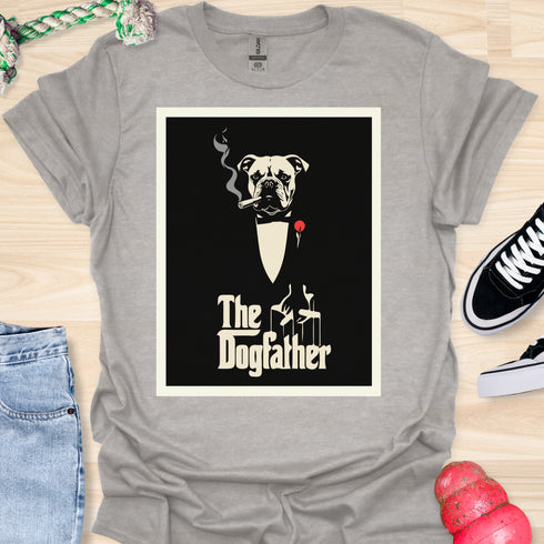 The Dogfather - V5 - Having a Cigar T-Shirt